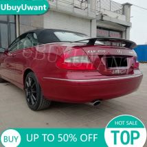Für Benz CLK 200 CLK 280 350 Spoiler Universal limousine Sport ABS Material Auto Hinten Flügel Primer Farbe Stamm 2004-2010