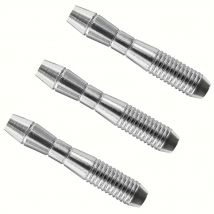 3/6 Stück professionelle Dartschläuche 2ba, 16 g, kombiniert mit schwarzen Soft-Tip-Darts für Training und Ersatz-Dartzubehör