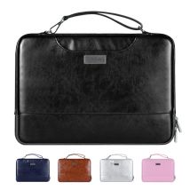 2024 New PU Laptop Inner Bag For Macbook Air 13 Air 13.6 Air 15 Case For MacBook Pro 13  14 15 16 M1 M2 M3 Newest Laptop Bags