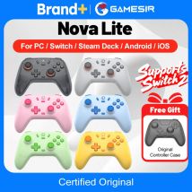 Gamesir Gamepad PC Switch 2 Controller Nova Lite Controle Hall Joystick efficace per Nintendo Switch Steam Android iOS Phone