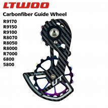 NEUE LTWOO Fahrrad Carbon Faser Keramik Schaltwerk 34T riemenscheibe Guide Rad für Ultegra DURA ACE R8000 R8050 R8070 R9170 R9150