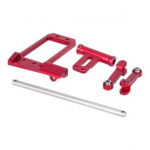 Hydraulische Lenkverbindung aus Aluminium BAT-Servohalterung und Skala für 1/10 RC Crawler Vanquish Phoenix VS4-10 F10 Portalachsen-Upgrade