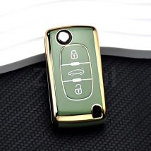 Do Citroen C2 C3 C4 C5 C6 Xsara Berlingo TPU Flip Remote Car Key Case Cover Do Peugeot 207 307 308