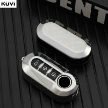 TPU Auto Flip Chiave Della Copertura Della Cassa Borsette Fob Per FIAT Ducato 500 500L Panda Grande Punto Lancia Musa Boyue Keyless Accessori Portachiavi