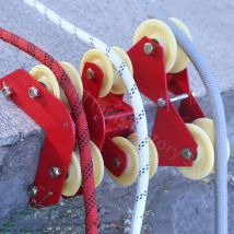 Seil Zurückziehen Pulley Sling Sicherheit Seil Hand Pulley Mit Verdicken Material Höhe Heben Arbeitsspar Zu Machen Faltbare Wand Ecke Rad