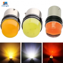 2PCS 1156 BA15S BAU15S PY21W 1157 7528 1154 2357 7506 Light Bulbs for Turn Signal Tail Rear Brake Lights COB White Yellow Red
