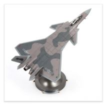 1:72 Scale J-20S Twin-Seat Stealth Fighter China 6th Gen Aircraft Model Fighter Jet Diecast Metal Toy Gift For Adults Collection