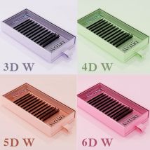 DIYDAY Estensioni ciglia a forma di W Forma di fiore 3d 4d 5d 6d 7d 8d Ciglia Estensioni ciglia naturali morbide prefabbricate a ventaglio