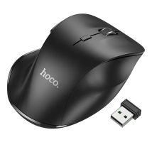 HOCO GM24 Dual-Mode Business Wireless Ergonomic Mouse 2.4G/Bluetooth 6D Buttons 1600 DPI USB Gaming Computer Mouse For PC Laptop