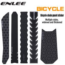 ENLEE Adesivo di protezione della catena della bicicletta Pellicola di protezione della protezione della catena della mountain bike da strada Adesivo da 3 MPU Pellicola di retrofitting per