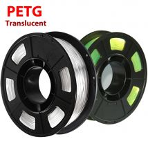 High Quality 95A PETG 3D Filament 1.75mm Translucent Red Solid Color 250g 500g Sublimation High Gloss Printing 3D Materials petg