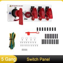 12-V-Zündschalter für Rennwagen, Zündstarterschalter mit Motorstart-Druckknopf für Rennwagen, Sport, wettbewerbsfähig
