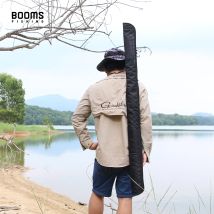 Booms Fishing PB3 Borsa per canna da pesca Custodia per asta da 130 cm a 215 cm Pieghevole Applicare strumenti da pesca Mulinello Canne Borse Custodie