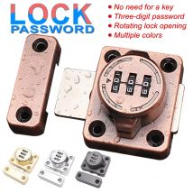 Schrank Schublade Riegel Schlösser Möbel Türschloss Hardware Schreibtisch Schloss Kleiderschrank Schrank Türschlösser Nachttisch Bücherregal Passwort Schloss