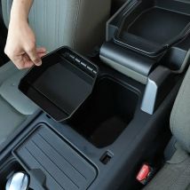 Für Land Rover Defender 90 110 130 2020-2024 Schwarz Auto Zentrale Lagerung Box Telefon Handschuh Armlehne Box Lagerung box Auto Zubehör