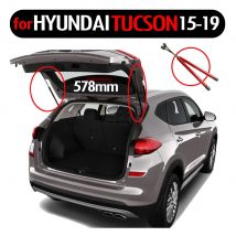 2x Auto Heckklappe Auto Gas Spring Lift Unterstützt Streben Dämpfer für Hyundai Tucson TL SUV 2016 2017 2018 2019 2020 2021 578MM