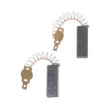 2pcs Spring And Wires Electric Motor Carbon Brushes For Dust Collector Cleaner