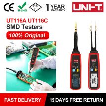 UNI-T UT116A UT116C SMD Tester 36V misuratore di tensione resistenza capacità Zener diodo continuità Tester batteria