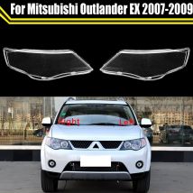 Für Mitsubishi Outlander EX 2007 2008 2009 Auto Scheinwerfer Abdeckung Scheinwerfer Glas Objektiv