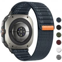 Nylonarmband für Samsung Galaxy Watch 7 Ultra 47 mm Band Ersatzarmband Verstellbares weiches Armband für Samsung-Zubehör