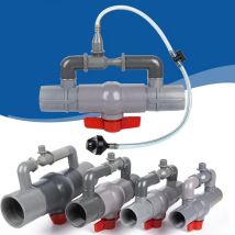 1-2 Zoll gleich weiblich bsp Bewässerung Venturi Dünger Injektoren Kit Landwirtschaft Garten liefert 32mm/40mm/50mm/63mm