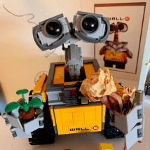 Roboter Kleine Partikel Bausteine Kinder Spaß Spielzeug Wall-E Roboter Puzzle Montage Baustein Modell Spielzeug Kind Geburtstag Geschenke