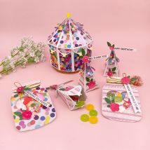 Metall-Stanzformen, geschnittene Zirkuszelte, Leckerli-Box, Süßigkeiten-Flasche, Scrapbooking, Papier, Handwerk, Album, handgefertigte Karten-Vorlage, Stanzen