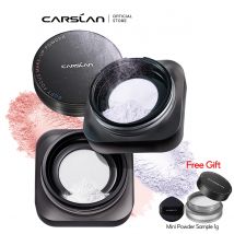 CARSLAN Black Magnetic Translucent Loose Setting Powder Makeup Waterproof Long Lasting Matte Oil Control Finishing Face Powder