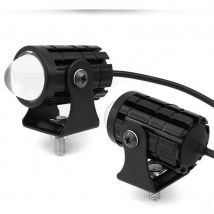 1 Pcs Mini Driving Light LED Projector Lens Motorcycle Headlight ATV Scooter 12V-80V for Moto Auxiliary Spotlight Lamp Accessory