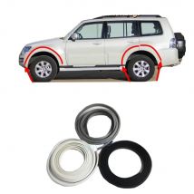 1 Pcs 175Cm Wheel Eyebrow Rubber Strip for Montero Sport 7407A186 Seal Pad with Sticker for Triton Overfender for Pajero V30 V90