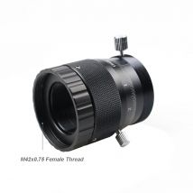 Nuovo focheggiatore elicoidale doppio da 1,25" ad alta precisione per telescopio/telaio e cannocchiale guida con anello di compressione in ottone LD2071A