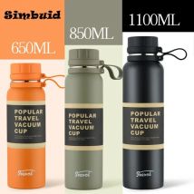 Thermos in acciaio inossidabile da 1 pezzo con filtro per il tè Boccetta per vuoto a doppia parete Sport Fitness all'aperto Bottiglia termica Tazza isolante