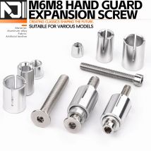 13/16mm M8 M6 Expansion Screw Handguard Handlebar End Plugs Screw Universal Handle Bar Expand Screw Motorcycle Accessories Screw