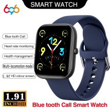 Neue Smart Watch Neue Mode Männer Frauen Blue Tooth Anruf Musik Wasserdichte Sport Herzfrequenz Blut Sauerstoff Smartwatch Informationen drücken