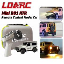 LDARC R01 1/64 MINI RC Simulato Elettrico Modello di Controllo Remoto Auto Da Tavolo Veicolo Cingolato RTR 2.4GHz Adulti Giocattoli Per Bambini