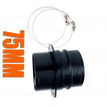 75MM Flat Valve Flap Adjustable Air Diesel Heater Vent Ducting Branch Splitter Exhaust Pipe Joiner Connector For Car Truck