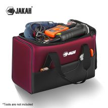 Heavy Duty Wide Mouth Tool Bag with Pockets