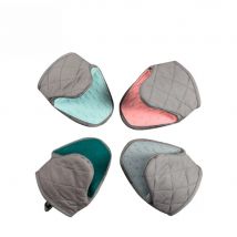 Mini-Ofenhandschuhe, Topflappen, Sets, hitzebeständige Silikon-Ofenhandschuhe, rutschfeste Küchenhandschuhe, weiches Baumwollfutter, flexibel