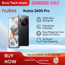 Nubia Z60S Pro 6,78 "Smartphone Snapdragon 8 Gen 2 5100mAh batería 80W carga comunicación por satélite AI teléfono 50MP cámara
