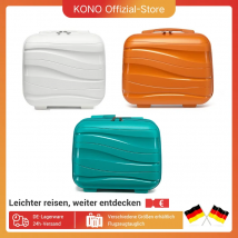 Custodia per cosmetici KONO Custodia da viaggio rigida con scomparti |   Organizzatore di bellezza |   35,5x29,5x18,5 cm |   bagaglio a mano