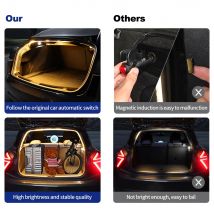 Rear Trunk Light For MINI F54 F55 F56 F60 R55 R56 R60 Cooper S J01 Electric F65 F66 F67 U25 Countryman Bright LED Silicone Light