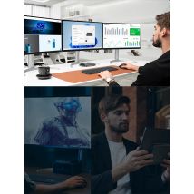 Khadas Mind 1 Mini PC with 5.55Wh Battery Tiny Intel Desktop Computer with WiFi 6E, BT5.3, Mind Link, Windows 11 Home 32GB+1TB