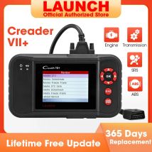 Lancio Creader VII Plus Strumento diagnostico per auto Scanner automatico Trasmissione motore ABS SRS Strumenti di scansione airbag Scaner automobilistico