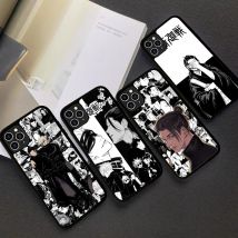 Jujutsus Geto Suguru Phone Case Silicone PC+TPU For Samsung S10 20 30 22 23 24 Plus Lite Ultra Cover