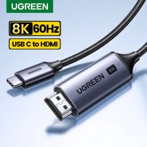 UGREEN Kabel USB C do 4K 8K zgodny z HDMI 8K/60Hz 4K/120Hz do MacBook Pro iMac iPad Pro do Samsung Galaxy USB C do HDMI 2.1