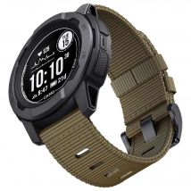 Wytrzymały nylonowy pasek 22mm 26mm do zegarka Garmin Instinct 2/2X/3/E, opaska na nadgarstek 45/50mm do Instinct Solar/Esports Tactical Band