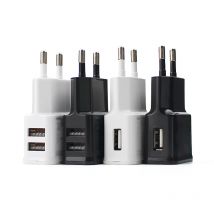 5V 2A Uniwersalny zasilacz USB Podwójna ładowarka USB do telefonu AC DC 5V Ładowarka sieciowa do