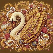 RUOPOTY Special Shape Diamond Art Painting Kits For Adults Animal Round Full Drill Diamond Art Painting Kits Crystal Rhinestones