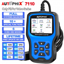 Autophix 7110 für volvo profession elles auto obd2 scanner diagnose scan tool auto alle system scanner für alle volvo nach 1996