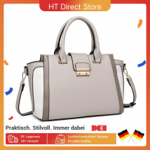 Miss Lulu Borsa da DONNA: borsa a tracolla e borsa a tracolla retrò in pelle PU, shopper per lavoro/shopping/feste